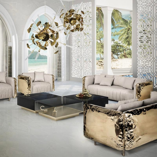 designer living room sofa