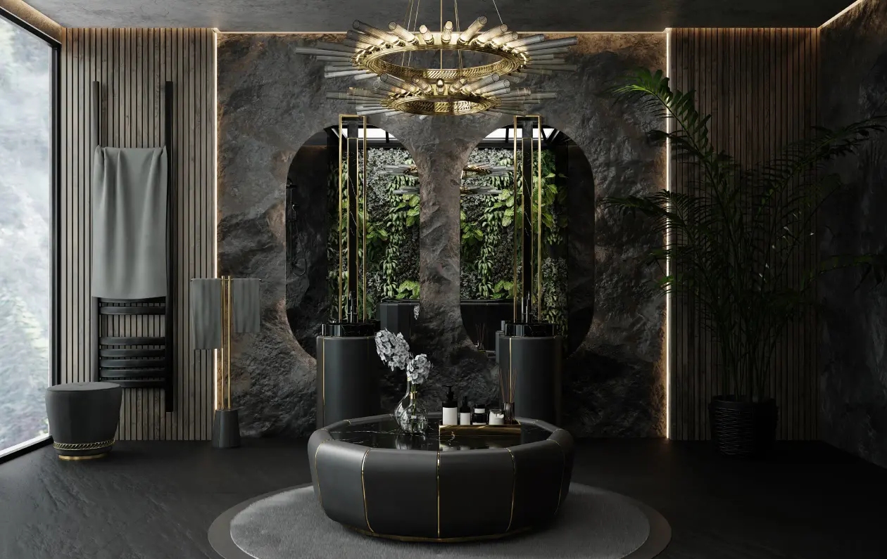 Artistic Gold And Clear Glass Pendant Light with Innovative Dual-Ring Design, Perfect for Enhancing Modern Interiors And Creating A Stunning Focal Point