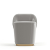 Luxury Upholstered Footstool, Modern Soft-Cushioned Ottoman for Living Room, Bedroom, And Office Relaxation