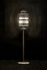 Chic Crystal Floor Lamp with Gold Accents And Geometric Design for Luxurious Home Lighting