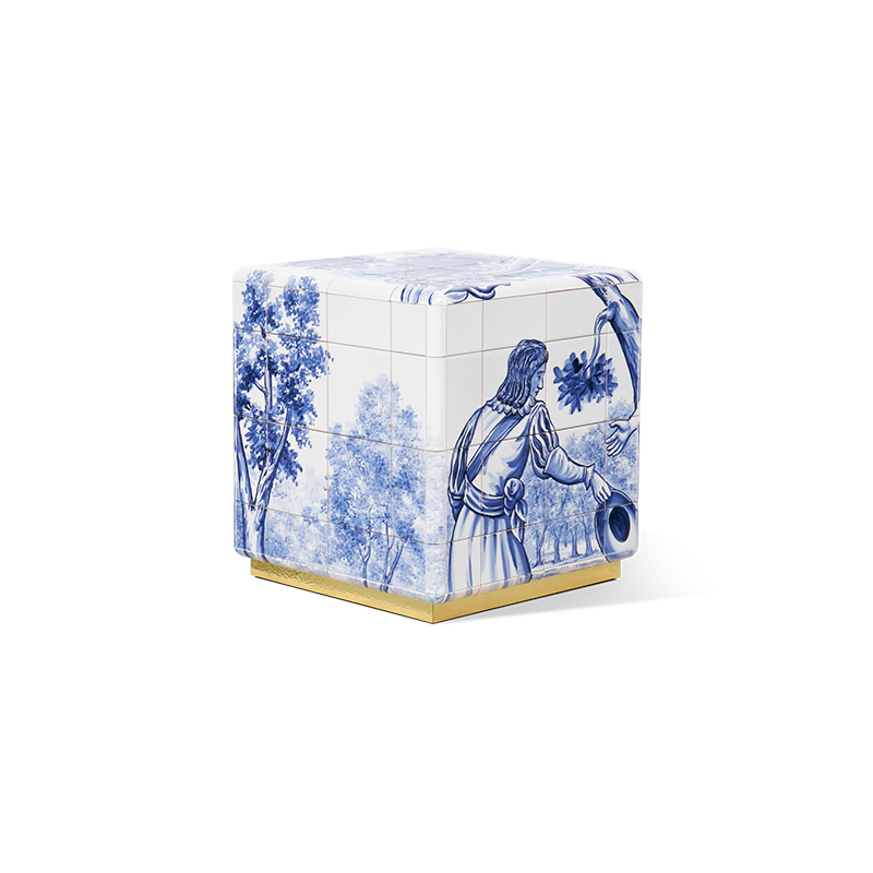 Hot-Selling Hand-Painted Double-Layer Drawer Solid Wood Bedside Table – Light Luxury Creative Bedside Table for Bedroom Or Hotel