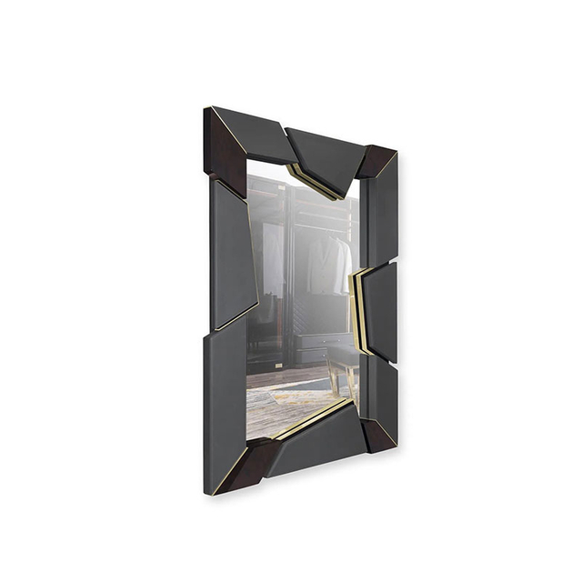 Italian Square High-Definition Anti-Fog Bathroom Mirror, Distortion-Free Vanity And Full-Length Entryway Mirror