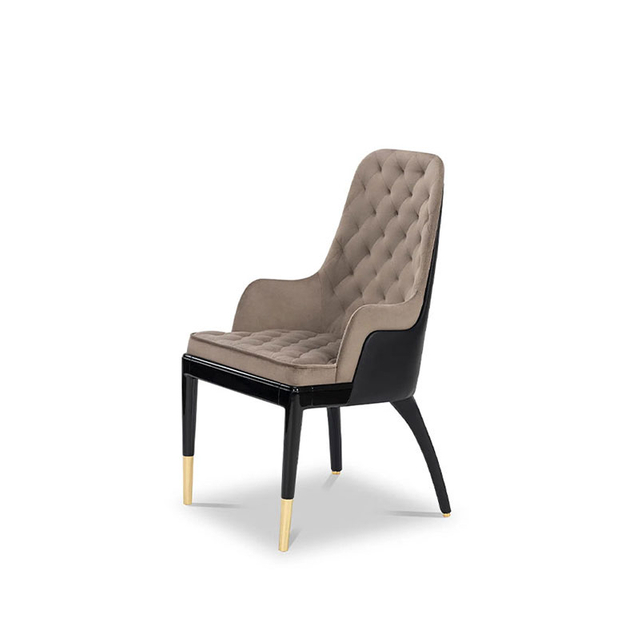 Wholesale Hot-Selling Trendy Fabric Dining Chair, Modern Minimalist Restaurant Chair for Hotels, Dining Areas, And Conference Rooms