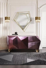 Sleek Small Pendant Lamp in Gold-Plated Brass And Crystal Glass for Modern Luxury Interiors