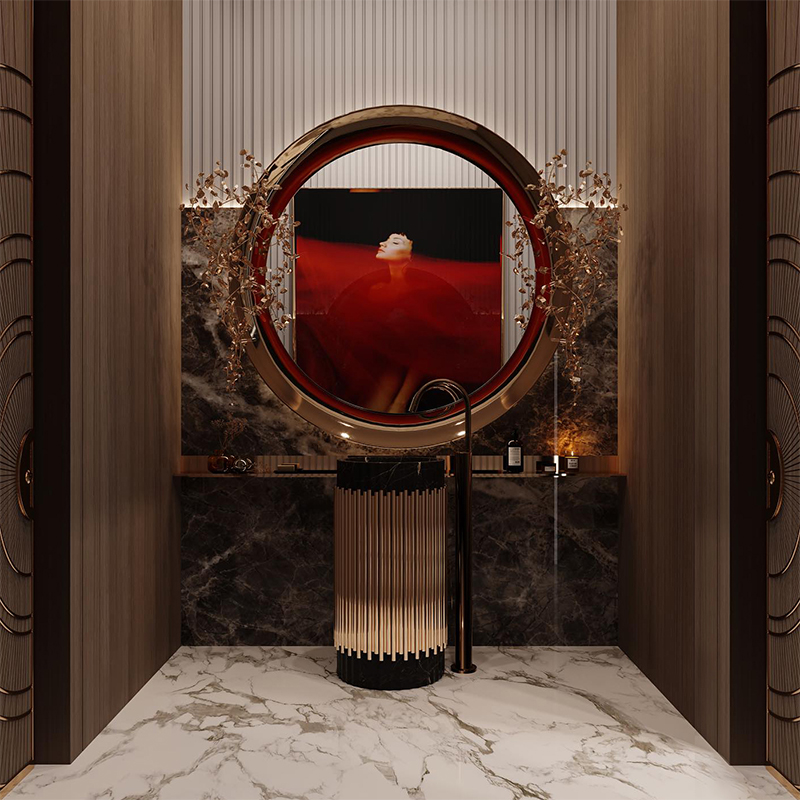Luxury design freestanding sink for bathroom