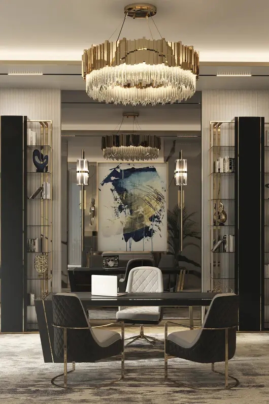 Sleek Vertical Gold Wall Sconce with Crystal Accent, Perfect for Minimalist And Luxurious Decor