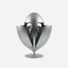 European Creative Multi-Layer Egg-Shaped Wine Cabinet with Hidden Storage, Non-Slip Shelves for Home Bar Or Living Room