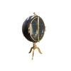 European Classical Creative Round Wine Cabinet with Non-Slip Stand, Freestanding Wine Rack And Display for Home Bar And Living Room