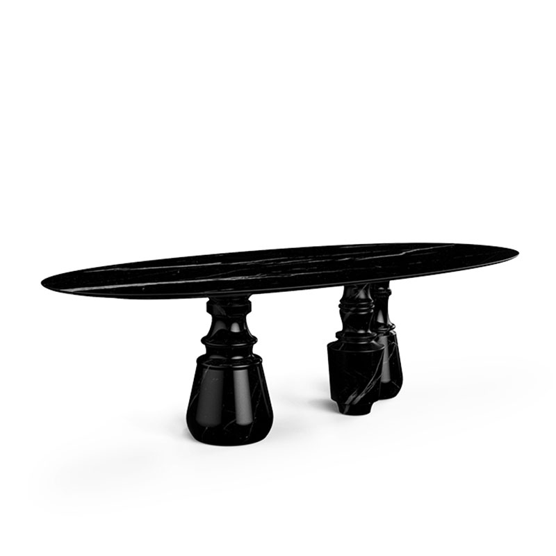 Italian Minimalist Sintered Stone Dining Table with Artistic Corners, Perfect for Living Room Banquets And Small Apartments