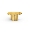 Modern Round Coffee Table Set – Luxury Gold Stainless Steel Coffee & Side Tables for Living Room