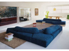 Factory Direct Minimalist L-Shaped Sectional Fabric Sofa for Living Room, Hotel Conference, And Lounge Areas