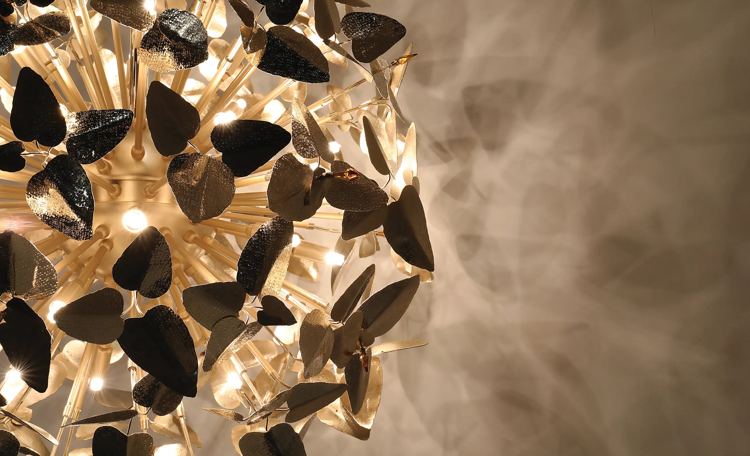 Artistic Gold Butterfly Pendant Light with Intricate Design, Perfect for Adding A Touch of Elegance And Whimsy To Modern Interiors