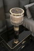 Luxurious Gold And Crystal Table Lamp with Elegant Layered Design, Perfect for Adding A Touch of Glamour To Any Space