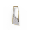 Artistic Gold Framed Wall Lamp with Wave-Inspired Marble Accent, Ideal for Modern And Elegant Environments