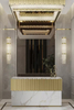 Modern Gold Wall Sconce with Tiered Crystal Rods, Perfect for Sleek And Elegant Lighting Solutions