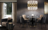Luxury Marble Top Dining Table for Kitchen And Villa Dining Rooms, Elegant Banquet And Gathering Table for Meals And Parties
