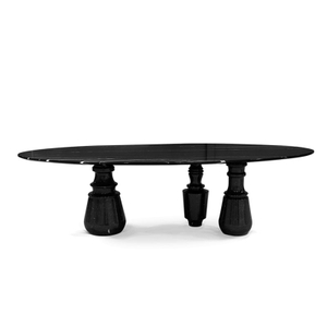 Italian Minimalist Sintered Stone Dining Table with Artistic Corners, Perfect for Living Room Banquets And Small Apartments