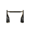 American Luxury Entryway Console Table, Minimalist Decorative Display Cabinet for Living Room, Garden, and Hotel Lobby