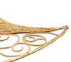 European Luxury Gold-Plated Entryway Mirror, High-Definition Vanity Mirror for Bathroom, Corridor, And Living Room Decor