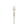 Sleek Vertical Gold Wall Sconce with Crystal Accent, Perfect for Minimalist And Luxurious Decor
