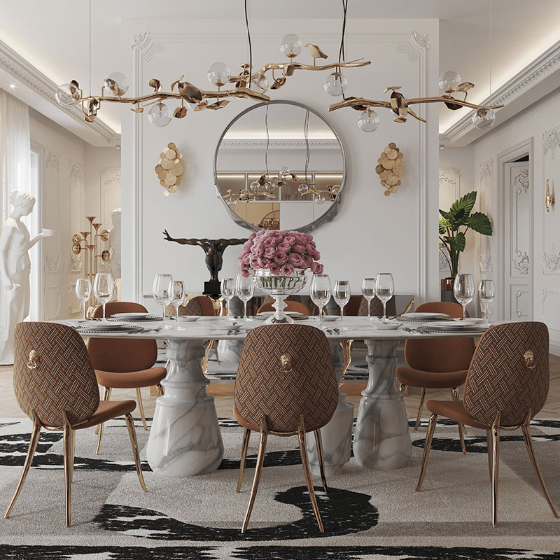 European And American Metal Tree Pattern Wall Hanging – Artistic Metal Wall Décor for Living Rooms, Bedrooms, And Hotel Interiors
