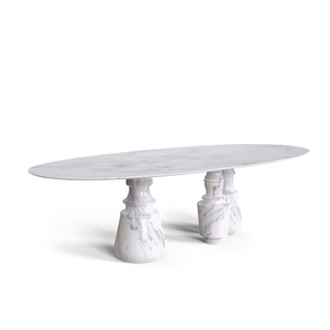 Italian Minimalist Sintered Stone Dining Table with Artistic Corners, Perfect for Banquets, Living Rooms, And Small Spaces