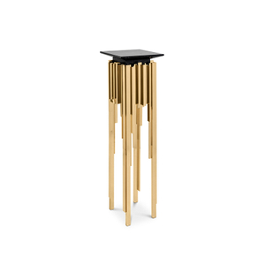 Modern Plant Stand for Living Room, Nordic Style Stainless Steel Flower Rack, Minimalist Floor Display Stand for Home Déco
