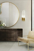 Chic Gold And Clear Glass Wall Lamp with Contemporary Multi-Tube Design, Ideal for Adding A Stylish Touch To Any Room