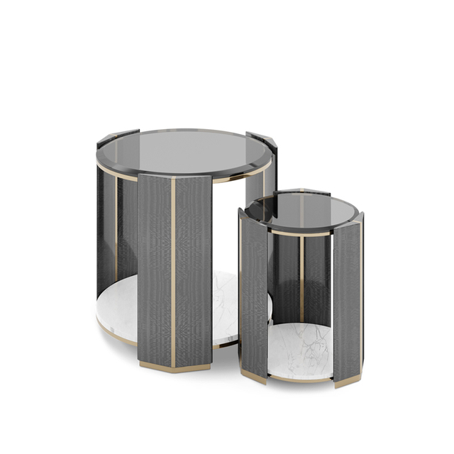 2024 New Nordic Style Coffee Table, Creative Low Tea Table And Sofa Side Table for Living Room