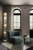 Sleek Tall Crystal Floor Lamp with Gold Accents And Geometric Design for Contemporary Home Lighting