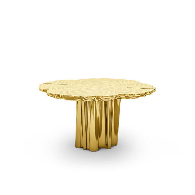 High-End Luxury Stainless Steel Titanium Kitchen Table – Etched Countertop Dining Table for Villas, Restaurants, And Parties
