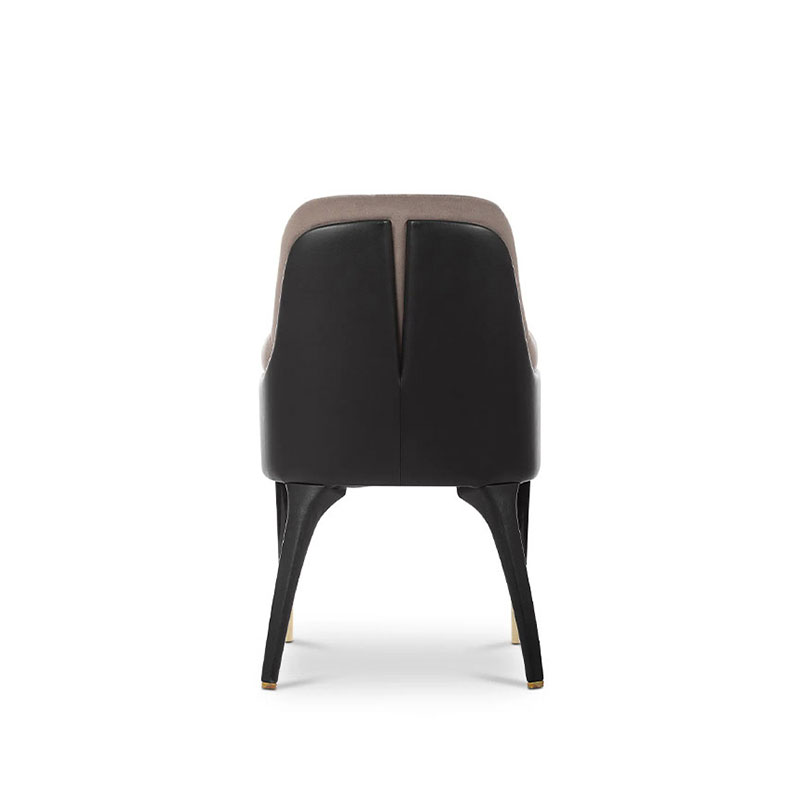 Factory Direct Luxury Villa Dining Chair with Comfortable Cushion, Elegant Dining And Vanity Chair for Home And Bedroom