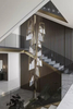 Artistic Gold And Glass Chandelier with Geometric Design for Unique Home Lighting