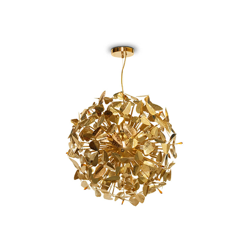 Artistic Gold Butterfly Pendant Light with Intricate Design, Perfect for Adding A Touch of Elegance And Whimsy To Modern Interiors