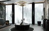 Minimalist Vertical Glass Tube Wall Sconce with Brass Fixture – Sleek Modern Lighting for Hallways and Bedrooms