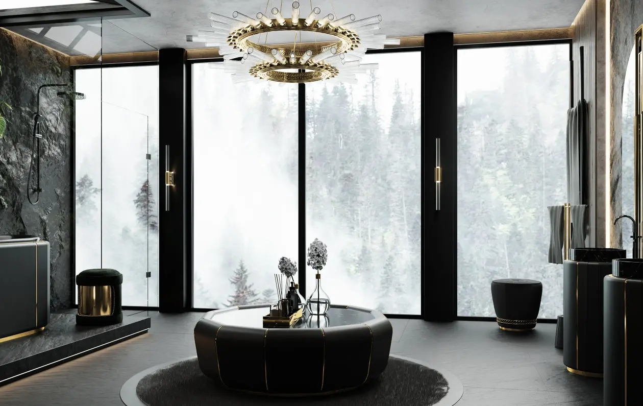Minimalist Vertical Glass Tube Wall Sconce with Brass Fixture – Sleek Modern Lighting for Hallways and Bedrooms