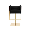 Wholesale Hot-Selling Luxury Gold-Plated Stainless Steel Bar Stool, High-Stool Dining Chair for KTV, Bars, Lounges, And Tea Shops