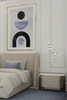 Modern Pendant Lamp in Crystal Glass And Gold-Plated Brass Inspired by Lighthouse Architecture