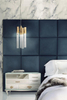 Modern Luxury Pendant Lamp with Gold-Plated Brass and Crystal Glass for Elegant Home Decor