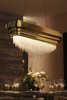 Sophisticated Multi-Layer Gold And Crystal Pendant Light with Contemporary Design, Perfect for Elevating The Style of Dining Rooms And Modern Spaces