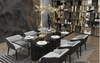 Sleek Tall Crystal Floor Lamp with Gold Accents And Geometric Design for Contemporary Home Lighting