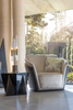 Elegant Gold And Black Marble Table Lamp with Modern Triple-Tube Design, Perfect for Adding A Touch of Luxury To Any Space