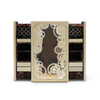 European Classical Temperature-Controlled Solid Wood Wine Cabinet, Creative Mechanical Style Wine Rack for Home Bar, Villa, Or Wine Cellar