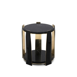 Factory Direct Luxury Gold-Plated Stainless Steel Base Coffee Table, Low Tea Table And Sofa Side Table for Living Room